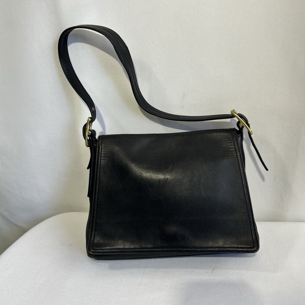 Coach Handbag Black Hobo Handbag #M2W -9828 VINTAGE